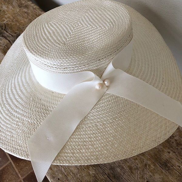 Ivory Boater